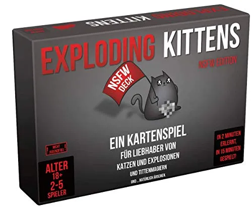 Asmodee Exploding Kittens NSFW Edition