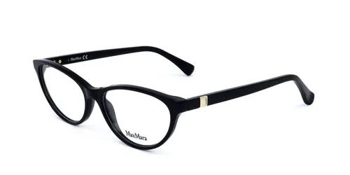 MaxMara MM5025 001 SHINY BLACK Damenbrille - Elegante Damenbrille mit klassischem Rahmen in glänzendem Schwarz, ideal für stilbewusste Frauen.