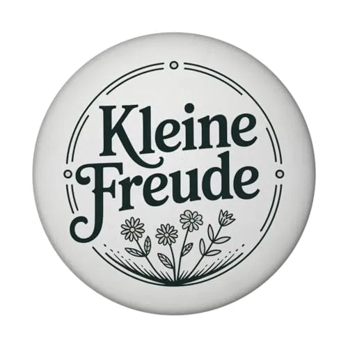 Kleine Freude Magnet mit Flaschenöffner mit floralen Elementen Floraler Magnet mit Flaschenöffner für Büro & Zuhause