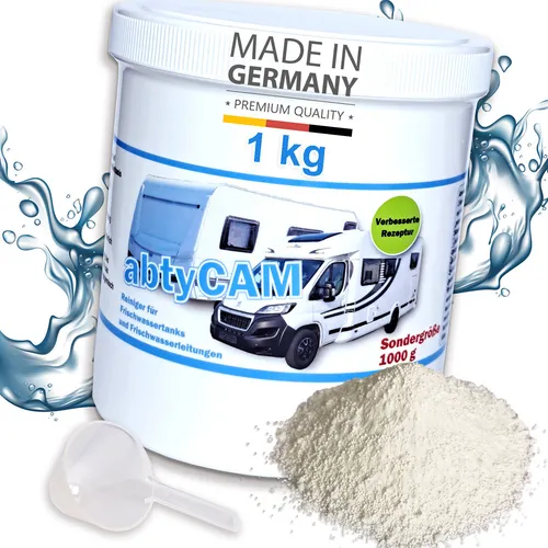 abtyCAM 1000g WASSERTANK REINIGER für Wohnmobile
