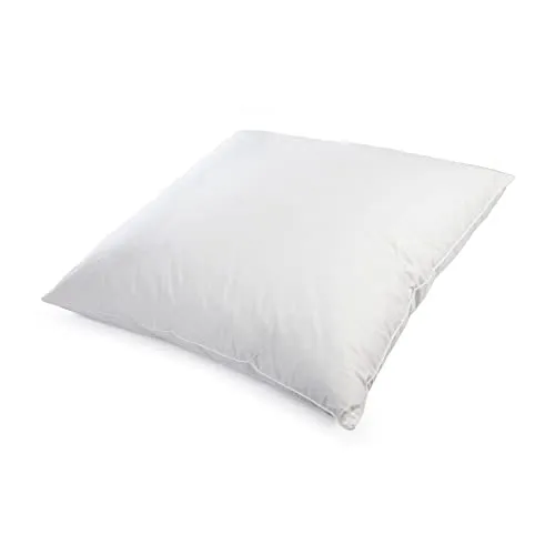 H&F Heimtextilien Premium Qualität | Kopfkissen 80x80 cm | Füllung: 1300 Gramm Federn, Gänsefedern | 100% Natur Kissen | Bezug: 100% Baumwolle | Federkissen 80 x 80 cm | Oeko-TEX Zertifiziert