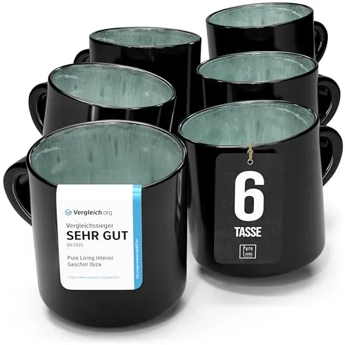 Kaffee- und Teetassen Grün von PURE LIVING INTERIOR DESIGN