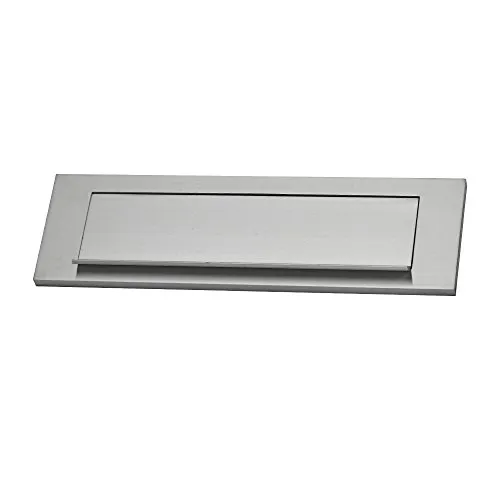 Produktbild Edm Briefkastenschild 20x4.5 Cm Silber  Silber One Size