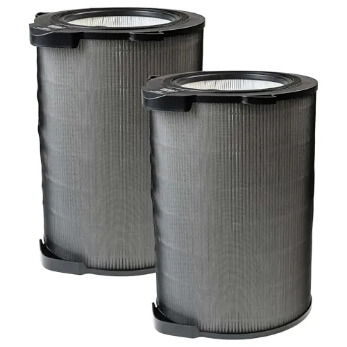 vhbw 2x H12 Filter kompatibel mit AEG AX 91 600 CADR, AX91-604DG, AX91-604GY Luftreiniger - Ersatz-Filter