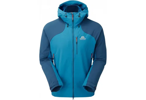 Mountain Equipment Skijacke M FRONTIER HOODED JACKET - Die Mountain Equipment Skijacke M FRONTIER HOODED JACKET ist eine robuste Softshell-Jacke für Herren, ideal für Kletter- und Skitouren. Sie bietet optimale Bewegungsfreiheit und Atmungsaktivität, perfekt für aktive Einsätze in den Bergen.