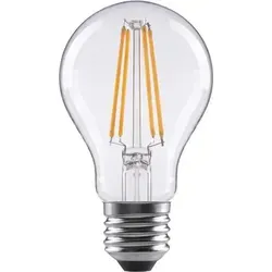 Xavax LED-Filament E27 806lm - Ersetzt 60W Glühlampe, Warmweiß - Die Xavax LED-Filament Lampe mit E27-Fassung bietet 806 Lumen und ersetzt 60W Glühlampen. Sparen Sie Energie mit warmweißem Licht, das eine einladende Atmosphäre schafft. Ideal für Innen- und Außenbereiche.