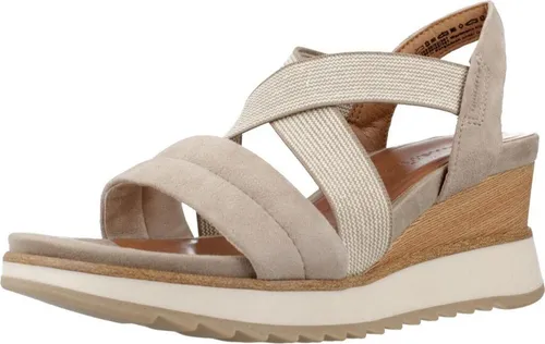 Tamaris Damen Keilsandalette 20203 - Wanderschuhe für Damen, bequem mit Keilabsatz und ideal für lange Spaziergänge oder Ausflüge