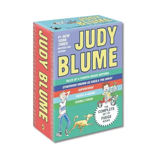 Judy Blume's Fudge Box Set: Tales of a Fourth Grade Nothing, Otherwise Known As Sheila the Great, Superfudge, Fudge-a-mania, and Double Fudge