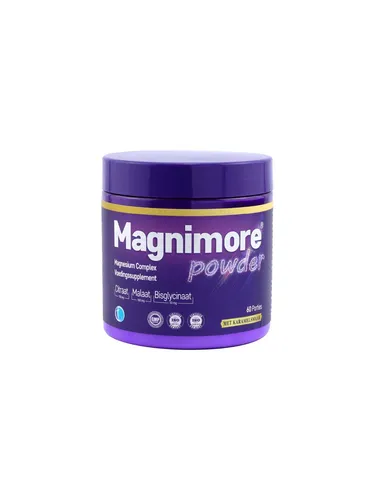 Magnimore Powder – Magnesiumcitrat, malat und bisglycinat – 60 Portionen