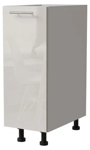Feldmann-Wohnen Unterschrank Brerra, Creme, 30x82x50 cm