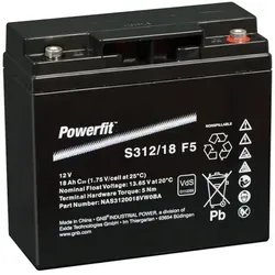 Sonnenschein Powerfit S312/18 F5 Akku 12V 18Ah von Exide