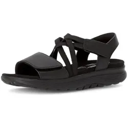 Gabor ROLLINGSOFT Damen Sandale in schwarz von Gabor