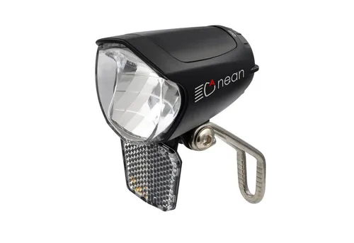 nean Fahrrad-Frontlicht Dynamo, mit Lichtautomatik, Standlicht und Reflektor, 70 LUX
