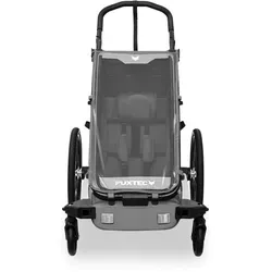 FUXTEC Fahrradanhänger FX-FA1S mit Joggerrad