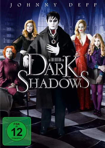Dark Shadows - Johnny Depp - Michelle Pfeiffer - Tim Burton - DVD - OVP - NEU