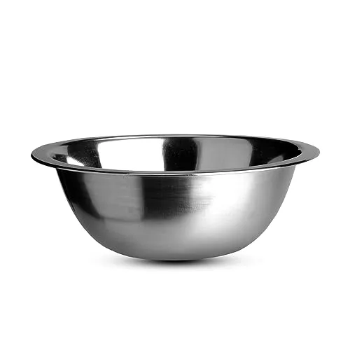 GALICJA Hohe Schüssel – Salatschüssel – Bowl Schüssel – Salatschüssel Groβ – Salad Bowl – Schüssel Edelstahl – Edelstahl Schale – Groβe Salatschüssel – 30cm
