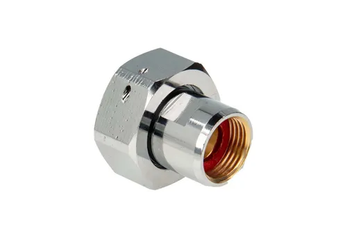 tecuro Wasserzähler Waschtischzähler Verschraubung 3/4 Zoll Überwurfmutter x 3/8 Zoll IG