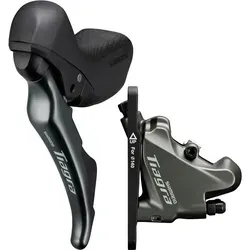 Shimano Tiagra Bremsset (Vorne + Hinten) - Hochwertiges Bremsset für optimale Sicherheit und Kontrolle beim Radfahren, ideal für Sport- und Freizeitfahrer.