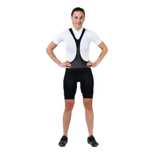 Craft Essence BIB Shorts W Black XL - Damen Radhosen & Shorts mit ergonomischer Trägerkonstruktion und Infinity C3 Pad für optimalen Komfort und Kontrolle beim Radfahren, ideal für sportliche Frauen.