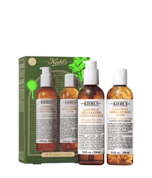Kiehl's Tis the Season to Soothe Set - Hochwertiges Gesichtspflegeset mit sanfter Reinigung und feuchtigkeitsspendenden Extrakten. Ideal für eine erfrischte, jugendliche Haut ohne Seifen und Parabene.