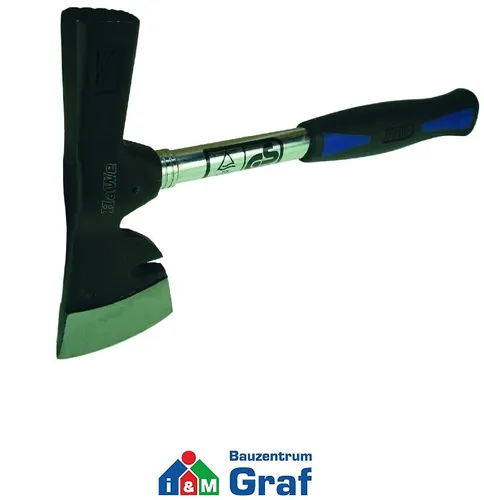 HaWe 93.000 Gipserbeil mit gerauter Bahn und Nagelzug im Blatt, 600 g /#857196