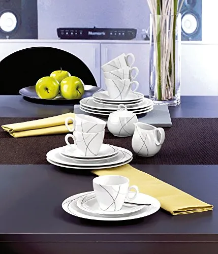 Seltmann Trio Highline Kaffeeservice-Set in grau von Seltmann Weiden