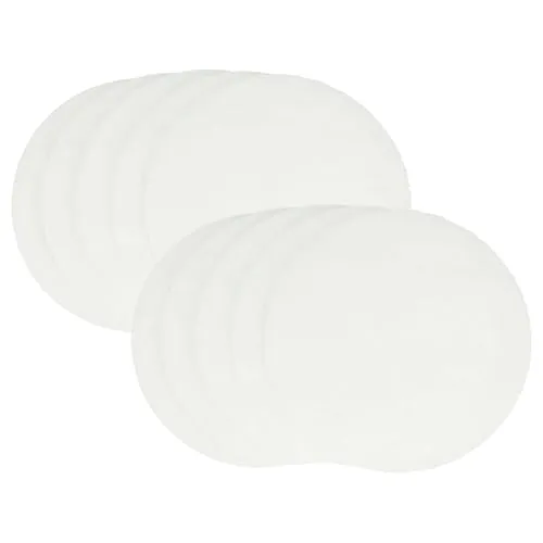 vhbw 10x Luftfilter G2 kompatibel mit Lunos ALD-R 160, ALD, ALD-S, e² Lüfter, Ventilator, Lüftungsgerät - Ersatz für 9/FIB-2, 37192, 037 192