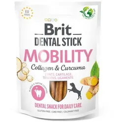 Brit Dog Snack Dental Stick Mobility - Curcuma & Collagen | 250g