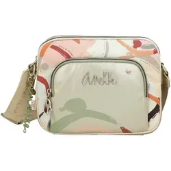 Anekke Mittelgroße Umhängetasche - Vielseitiges Design mit Reißverschluss - Umhängetasche für Damen mit verstellbarem Griff und praktischen Fächern, ideal für den Alltag. Maße: 26 x 20 x 6 cm, Mehrfarbig.