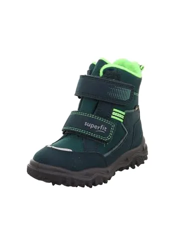Superfit Husky grün/hellgrün (7000) 36 - Wasserdichter Winterboot - Wanderschuhe für Kinder, ideal für winterliche Abenteuer. GORE-TEX Membran sorgt für Wärme und Atmungsaktivität, während reflektierende Details die Sicherheit erhöhen.