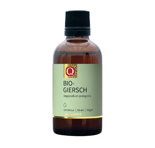 Quintessence Bio-Giersch Urtinktur - Traditionelle Extraktion nach Paracelsus - Tropfen, 50 ml, Vegan - in Bioqualität - Hochwertige Premiumqualität