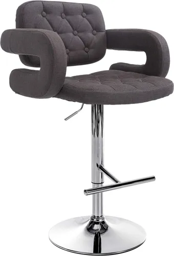 CLP Barhocker Dublin in silber von CLP