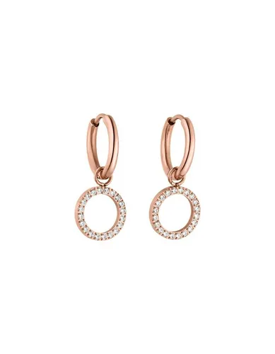 PURELEI® Closed Glow Ohrringe (Roségold) in gold von PURELEI