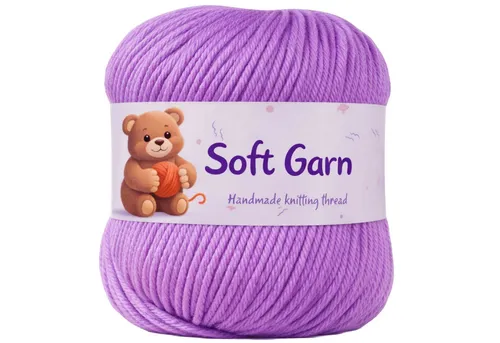 INDIGOS UG Acrylgarn 6-fach 10x50g = 500g Strickgarn Set - selbststreifendes Garn Häkelwolle