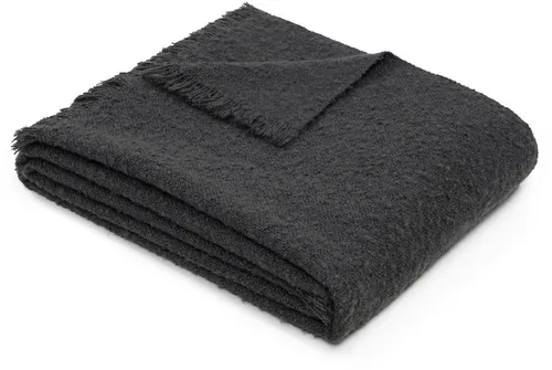 Wohndecke s.Oliver Boucle Decke in grau von s.Oliver