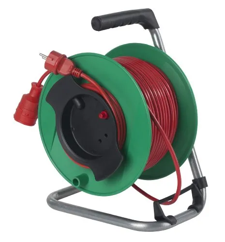 As - Schwabe Gerätekabeltrommel 25 m, 1.50 mm² - Kabeltrommel mit 25 m Kabellänge, ideal für den Einsatz im Freien und sorgt für eine sichere Stromversorgung.