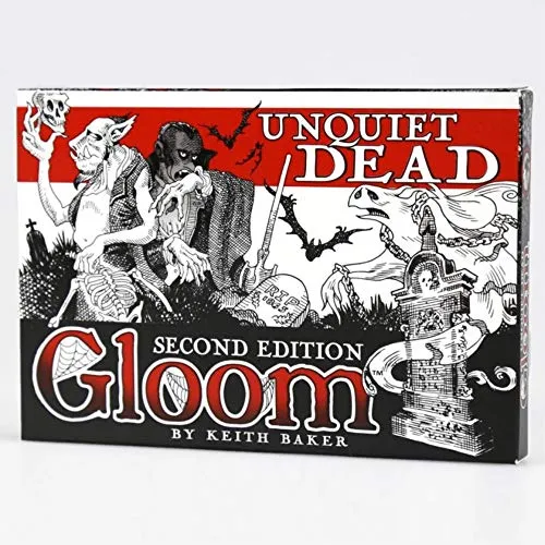 Atlas Games ATG01355 - Kartenspiele, Gloom, Unquiet Dead, 2nd Edition