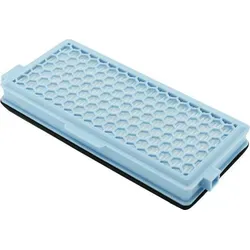 AllSpares Aktivkohlefilter HEPA-Filter Staubsaugerfilter geeignet für Miele AirClean SF-HA 50 | Ersatz für 7226170, 5996880 | 85x182x25 mm - Silber/Schwarz