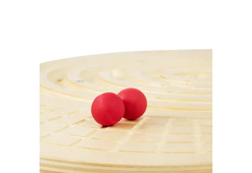Mamabrum Balanceboard Balancierbrett aus Holz mit Labyrinth und Kugeln - Balancierwippe