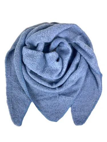 Taschen4life Schal Dreiecksschal SW167 uni, leicht & kuschlig weich, Tücher & Schals