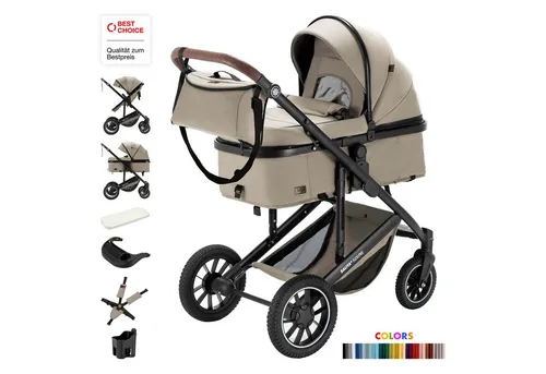 Daliya® Kombi-Kinderwagen FLEXI-PRO M 2in1