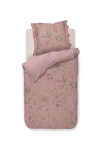 PIP Studio Perkal Bettwäsche 135x200 Mumbai Morning Pink in pink von Pip Studio