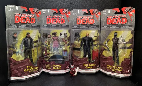The Walking Dead Comic Serie 2 Governor Penny Glen Pet Zombie McFarlane Toys Neu
