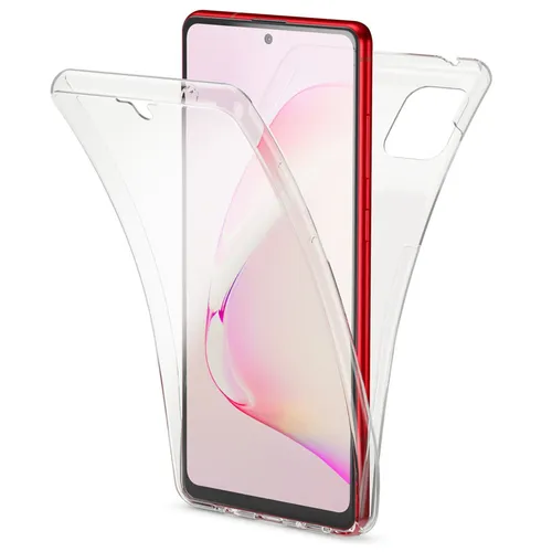 Samsung Galaxy Note 10 Lite Handyhülle 360° NALIA Case Cover Komplettschutz klar