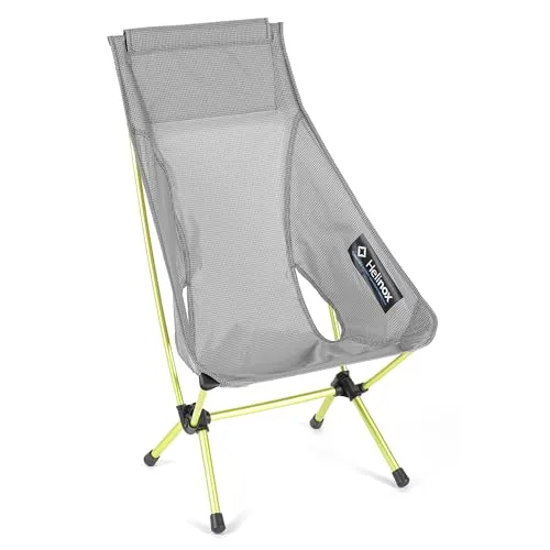 Helinox Chair Zero High Back - Leichter Campingstuhl grau - Camping-Möbel mit hohem Komfort, ultraleicht und ideal für unterwegs; entdecke weitere Top-Angebote von Helinox im Online-Shop von Bergfreunde.de!