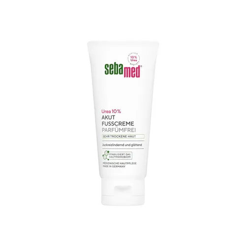 Sebamed Akut Fußcreme Urea 10% Parfümfrei 100 ml von Sebapharma