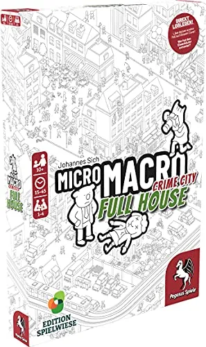 Pegasus - MicroMacro: Crime City 2 Full House (Edition Spielwiese)