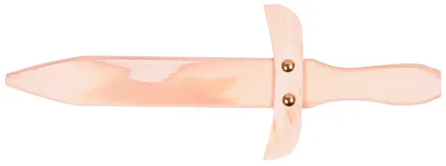 Dolch Kinderwaffe Schwert Lang - Messer Waffe L 34 cm  aus Fichtenholz