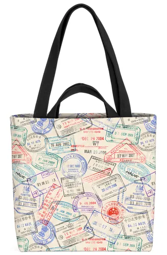 Reisepass Stempel Tasche Siegel Visum Fliegen Flughafen reisen japan Urlaub