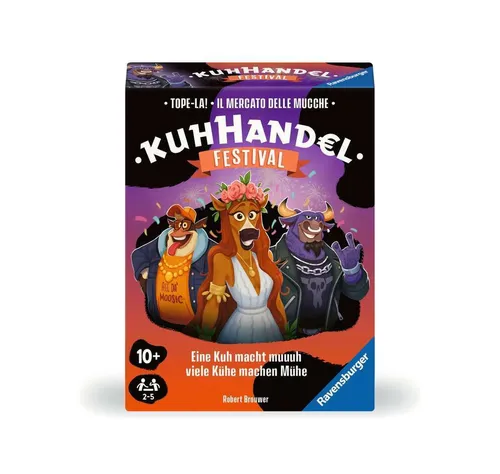 Ravensburger 22471 KartenspieleGesellschaftsspiele & Brettspiele Kuhhandel - Fes